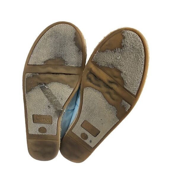 Circus by Sam Edelman Blue Queen Bee Slip On Espadrille Loafer Shoe - Picture 4 of 8